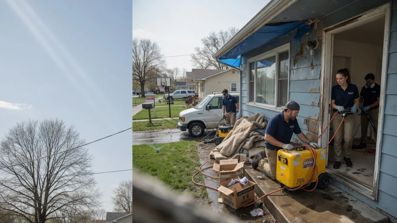 Basement Flood Cleanup in New Salisbury, IN near me